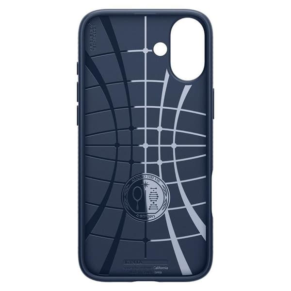 Spigen iPhone 16 Mobilskal Liquid Air - Marinblå