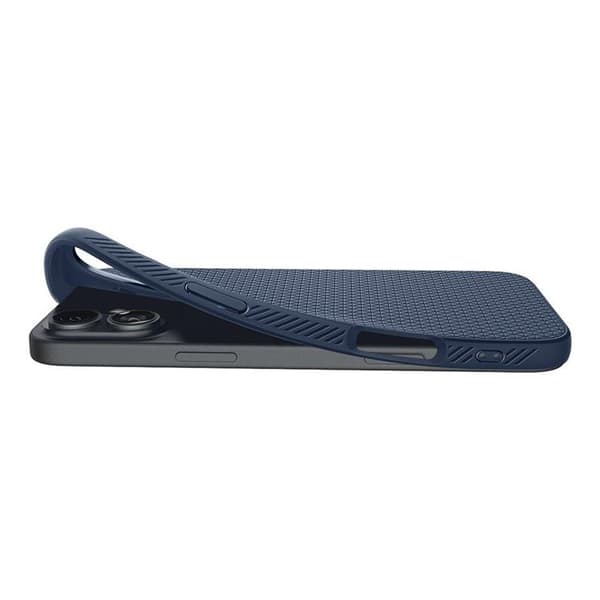 Spigen iPhone 16 Mobilskal Liquid Air - Marinblå
