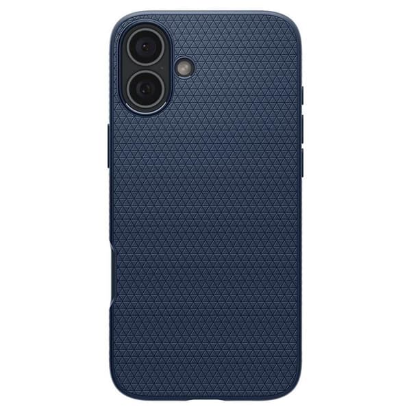 Spigen iPhone 16 Mobilskal Liquid Air - Marinblå