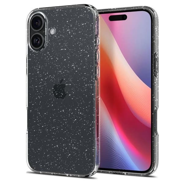 Spigen iPhone 16 Mobilskal Liquid Crystal - Glitter Crystal
