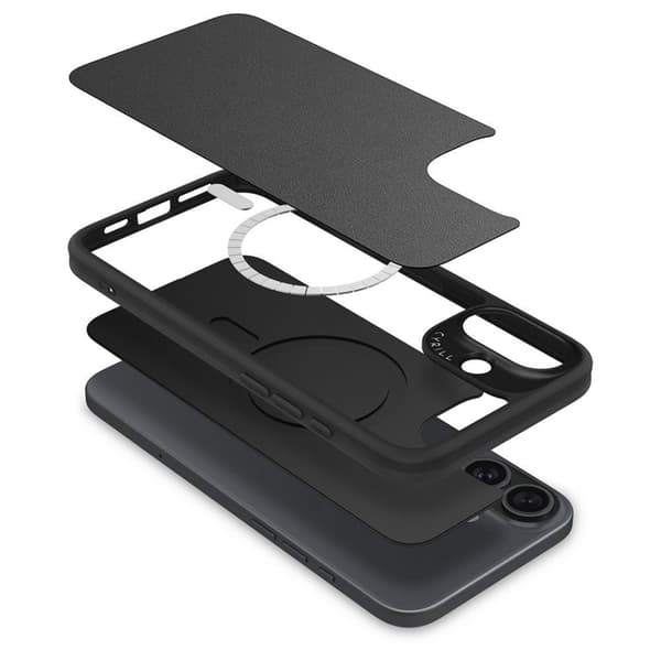 Spigen iPhone 16 Mobilskal MagSafe Cyrill Kajuk - Svart