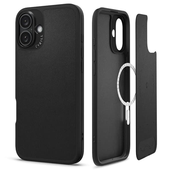 Spigen iPhone 16 Mobilskal MagSafe Cyrill Kajuk - Svart