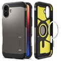 Miniatyrbild 1 av 9: Spigen iPhone 16 Mobilskal MagSafe Tough Armor - Gunmetal