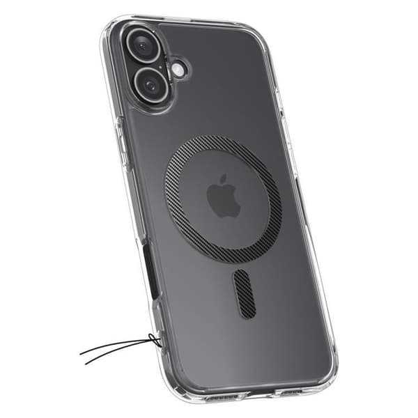 Spigen iPhone 16 Mobilskal MagSafe Ultra Hybrid - Carbon Fiber