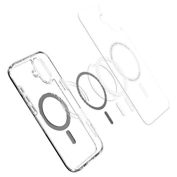 Spigen iPhone 16 Mobilskal MagSafe Ultra Hybrid - Carbon Fiber