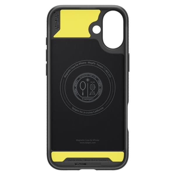 Spigen iPhone 16 Mobilskal Magsafe Rugged Armor - Svart