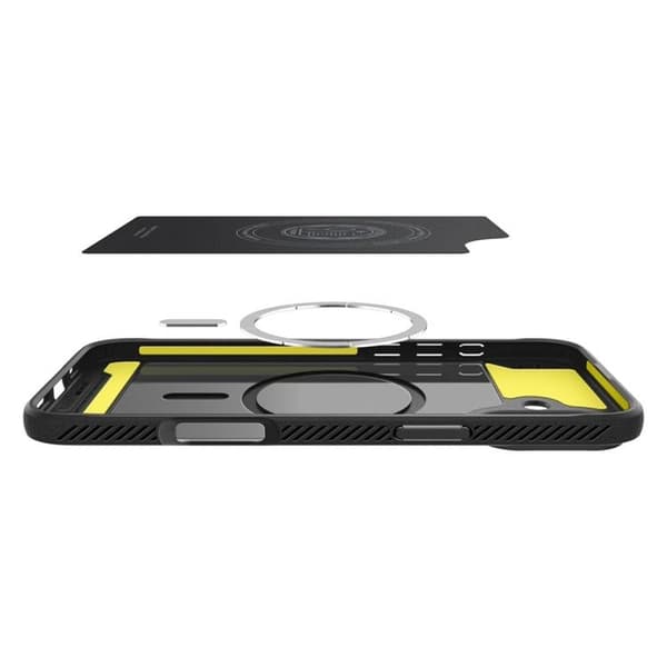 Spigen iPhone 16 Mobilskal Magsafe Rugged Armor - Svart