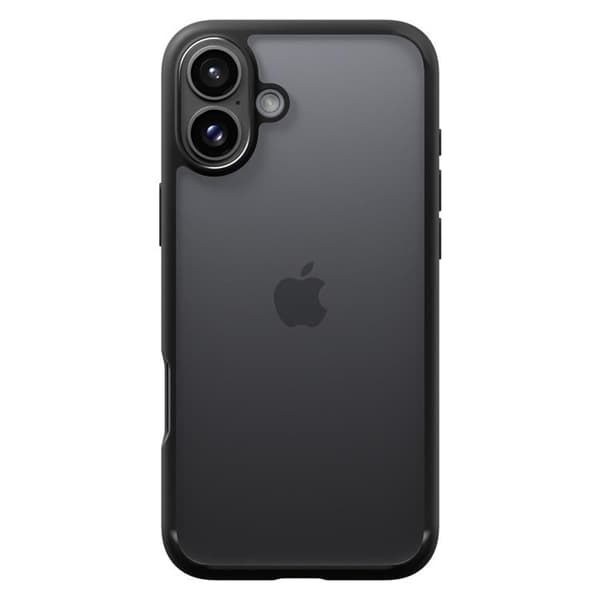 Spigen iPhone 16 Mobilskal Ultra Hybrid - Matt Svart