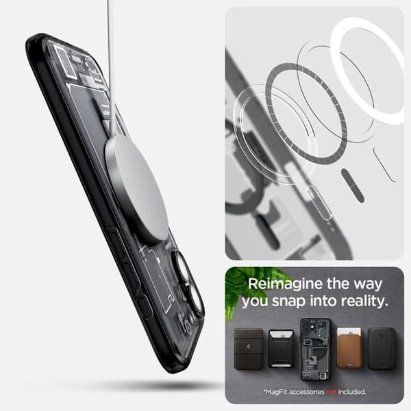 Spigen iPhone 16 Mobilskal MagSafe Ultra Hybrid - Zero One