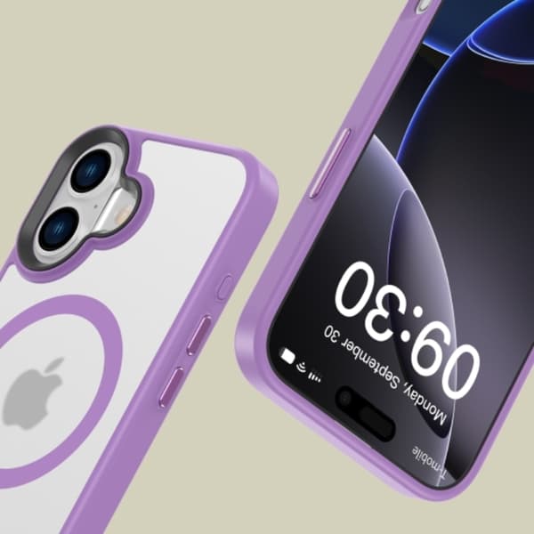 Tech-Protect iPhone 16 Mobilskal Magsafe Magmat - Matte Mauve