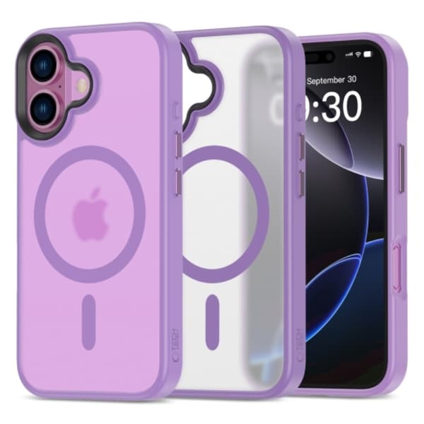 Tech-Protect iPhone 16 Mobilskal Magsafe Magmat - Matte Mauve
