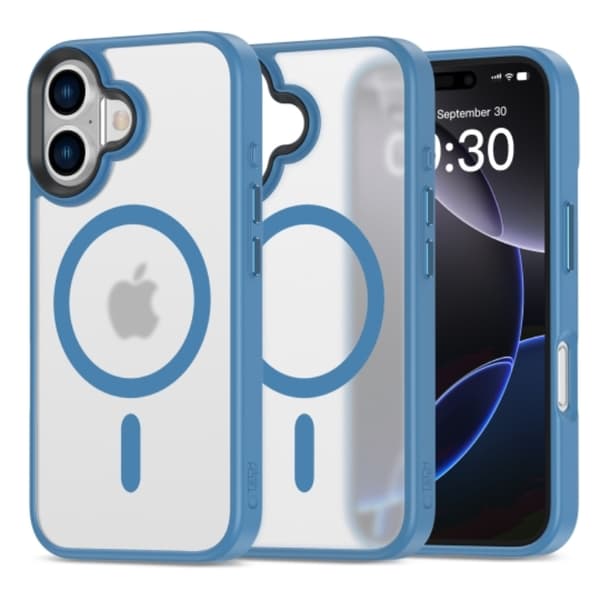 Tech-Protect iPhone 16 Mobilskal Magsafe Magmat - Matte Ultramarin