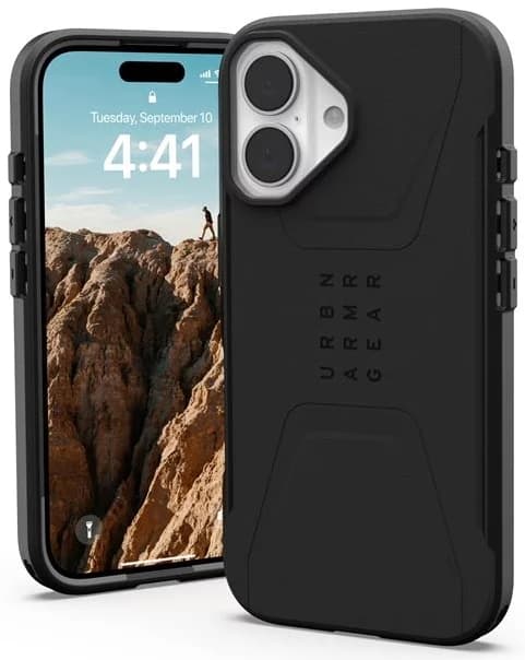 UAG iPhone 16 Mobilskal MagSafe Civilian - Svart