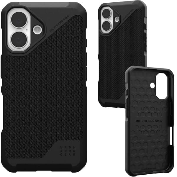 UAG iPhone 16 Mobilskal MagSafe Metropolis LT - Svart