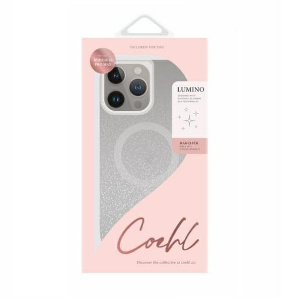 Uniq iPhone 16 Mobilskal Magsafe Coehl Lumino - Silver