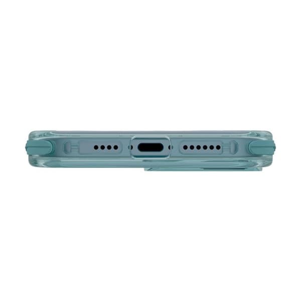 UNIQ iPhone 16 Mobilskal MagSafe Combat - Blågrönt