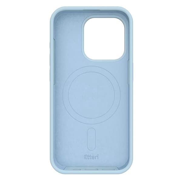 Etteri iPhone 16 Plus Mobilskal MagSafe Silikon - Ljusblå