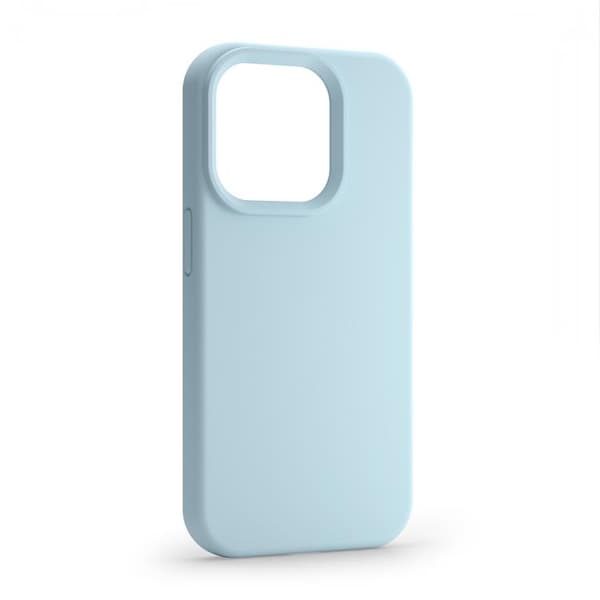 Etteri iPhone 16 Plus Mobilskal MagSafe Silikon - Ljusblå