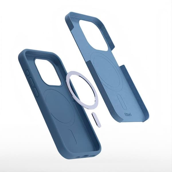 Etteri iPhone 16 Plus Mobilskal MagSafe Silikon - Mörkblå
