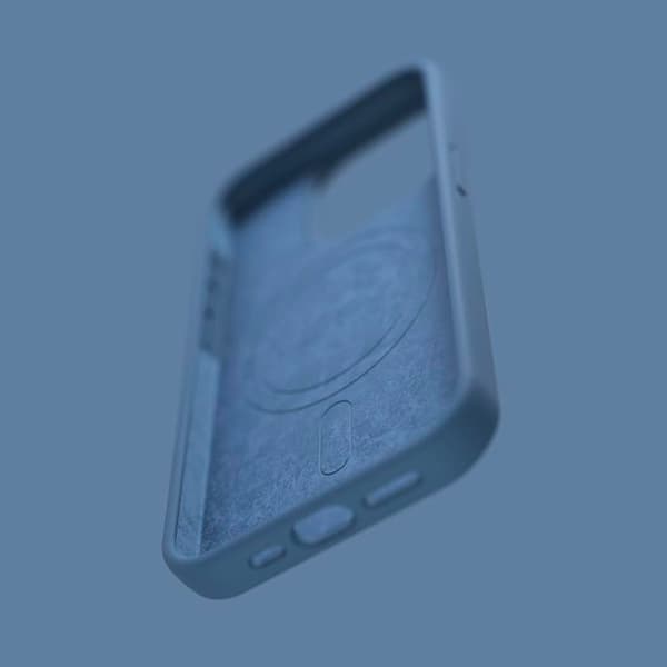 Etteri iPhone 16 Plus Mobilskal MagSafe Silikon - Mörkblå