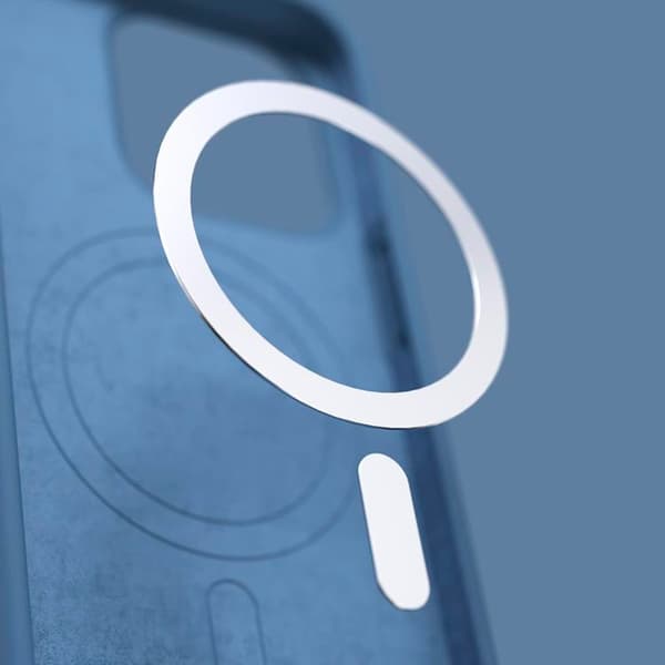 Etteri iPhone 16 Plus Mobilskal MagSafe Silikon - Mörkblå
