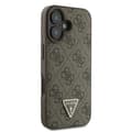 Miniatyrbild 4 av 8: Guess iPhone 16 Plus Mobilskal 4G Triangle Strass - Brun
