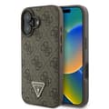 Miniatyrbild 1 av 8: Guess iPhone 16 Plus Mobilskal 4G Triangle Strass - Brun