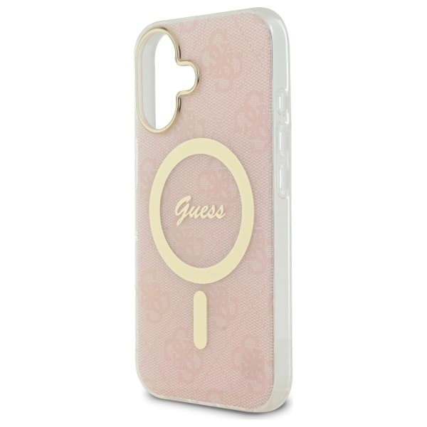 Guess iPhone 16 Plus Mobilskal MagSafe IML 4G - Rosa