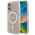 Miniatyrbild 1 av 8: Guess iPhone 16 Plus Mobilskal MagSafe IML 4G - Rosa
