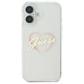 Miniatyrbild 2 av 8: Guess iPhone 16 Plus Mobilskal IML Heart - Transparent