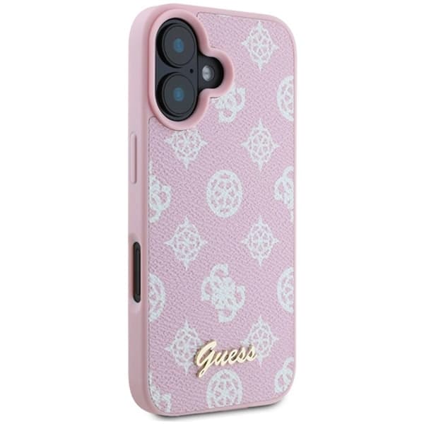 Guess iPhone 16 Plus Mobilskal MagSafe Peony Script Logo
