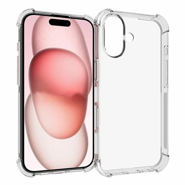 iPhone 16 Plus Mobilskal Anti Shock 1.5 mm - Transparent