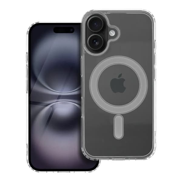 iPhone 16 Plus Mobilskal MagSafe Clear - Transparent