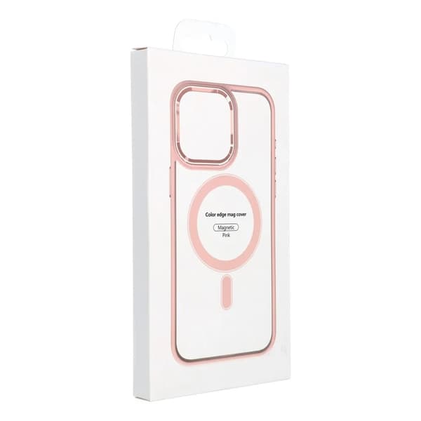 iPhone 16 Plus Mobilskal Magsafe Color Edge - Rosa