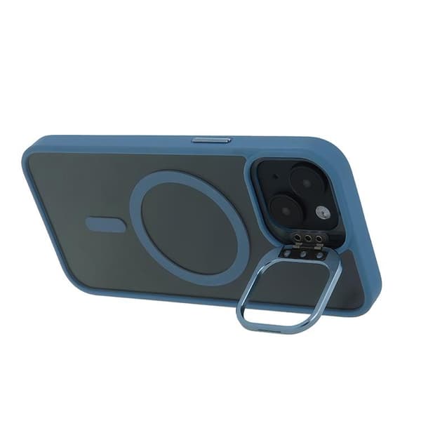 iPhone 16 Plus Mobilskal MagSafe Extra Lens - Ljusblå