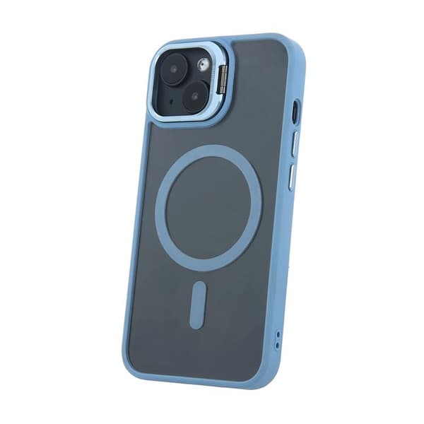 iPhone 16 Plus Mobilskal MagSafe Extra Lens - Ljusblå