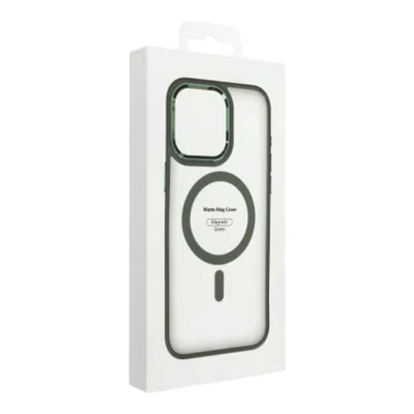 iPhone 16 Plus Mobilskal MagSafe Matte - Grön