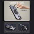 Miniatyrbild 4 av 6: iPhone 16 Plus Mobilskal MagSafe Ring Rotating - Svart
