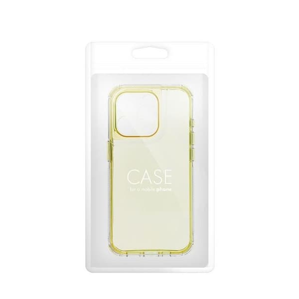 iPhone 16 Plus Mobilskal Matrix Clear - Gul