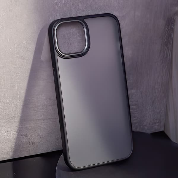iPhone 16 Plus Mobilskal Satin Matt - Svart