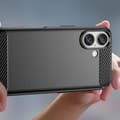 Miniatyrbild 6 av 8: iPhone 16 Plus Mobilskal Silikon Carbon - Svart