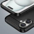 Miniatyrbild 7 av 8: iPhone 16 Plus Mobilskal Silikon Carbon - Svart
