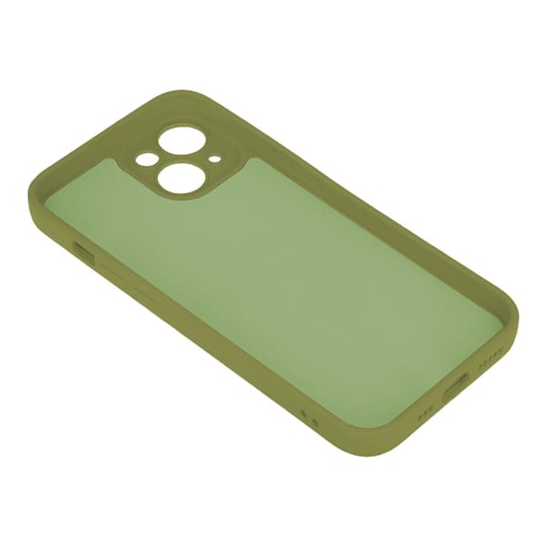 iPhone 16 Plus Mobilskal Silikon - Olive