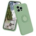 Miniatyrbild 1 av 6: iPhone 16 Plus Mobilskal Silikon Ring - Grön