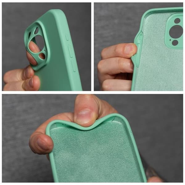 iPhone 16 Plus Mobilskal Silikon 2mm - Mynta