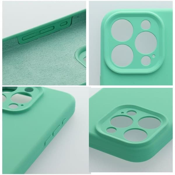 iPhone 16 Plus Mobilskal Silikon 2mm - Mynta