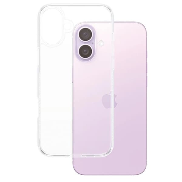 PanzerGlass iPhone 16 Plus Mobilskal Hard - Vit/Transparent