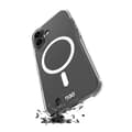 Miniatyrbild 1 av 2: Puro iPhone 16 Plus Mobilskal MagSafe D3O - Transparent