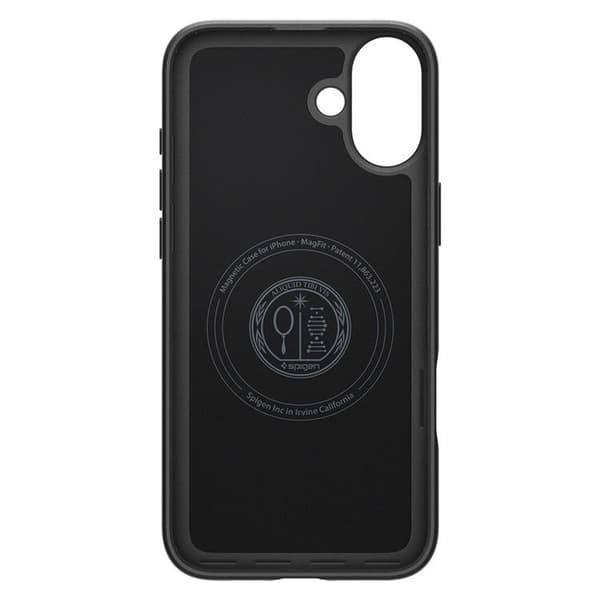 Spigen iPhone 16 Plus Mobilskal MagSafe Thin Fit - Svart