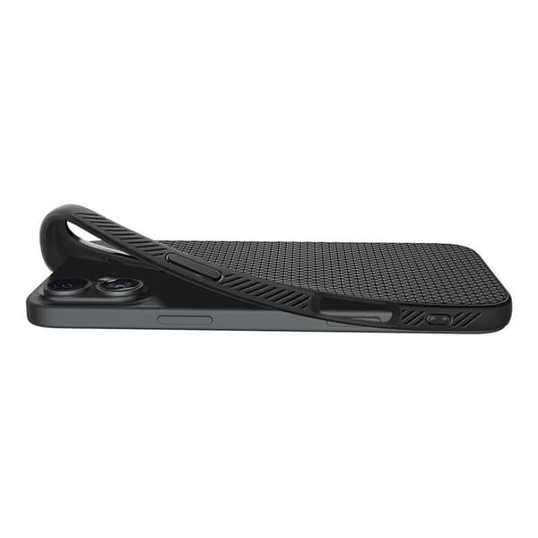 Spigen iPhone 16 Plus Mobilskal Liquid Air - Matte Svart
